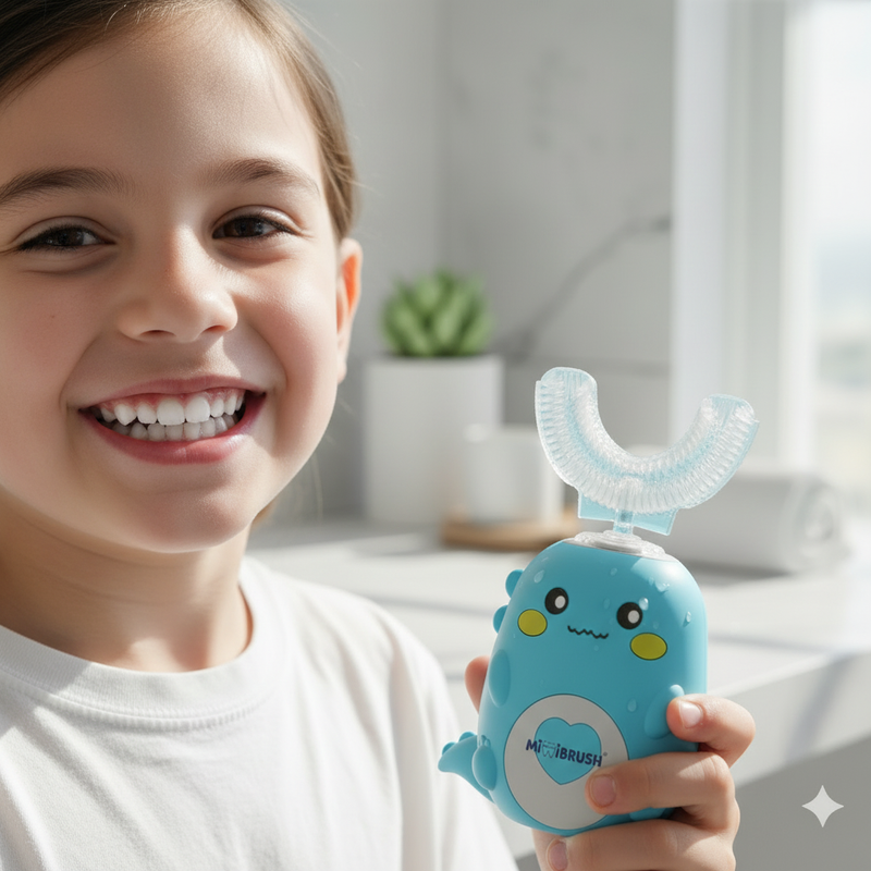 Sourire éclatant et dents saines